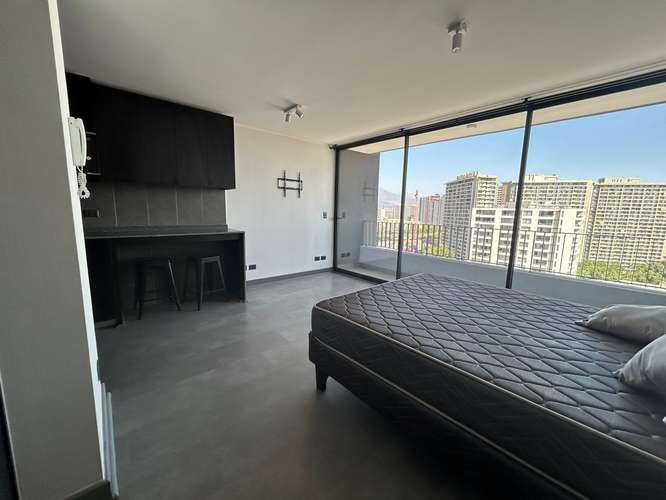 ARRIENDO DEPTO. TIPO STUDIO SEMI AMOBLADO FRENTE A METRO ÑUBLE - Imagen 12