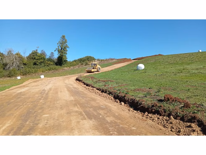 Parcela en venta con agua, luz aerea y amplios caminos en FRUTILLAR