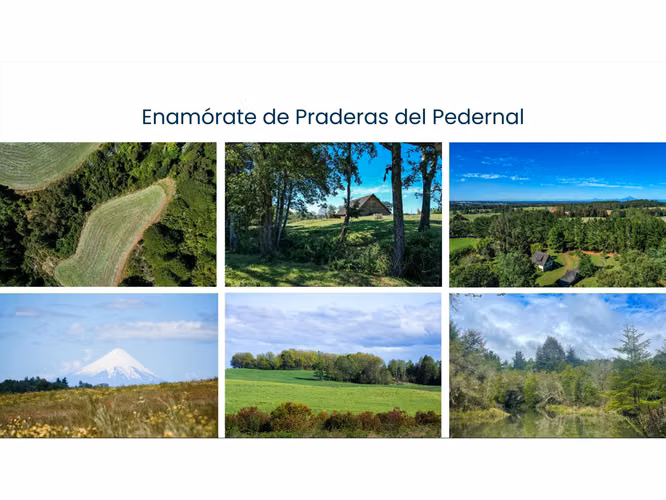 Parcela en venta con agua, luz aerea y amplios caminos en FRUTILLAR