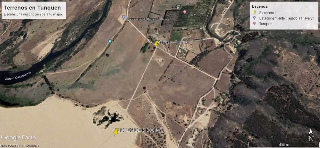 LINDO TERRENO EN LOS ARENALES DE TUNQUEN - Imagen 11