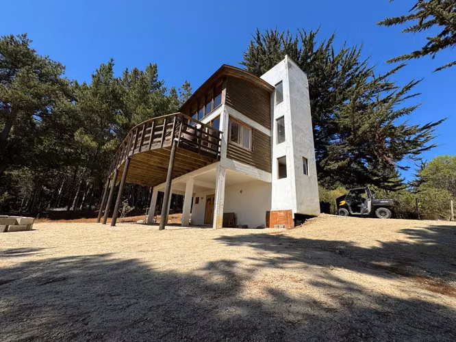 Casa con Vista al Mar, Cerro Lugano. Pichilemu