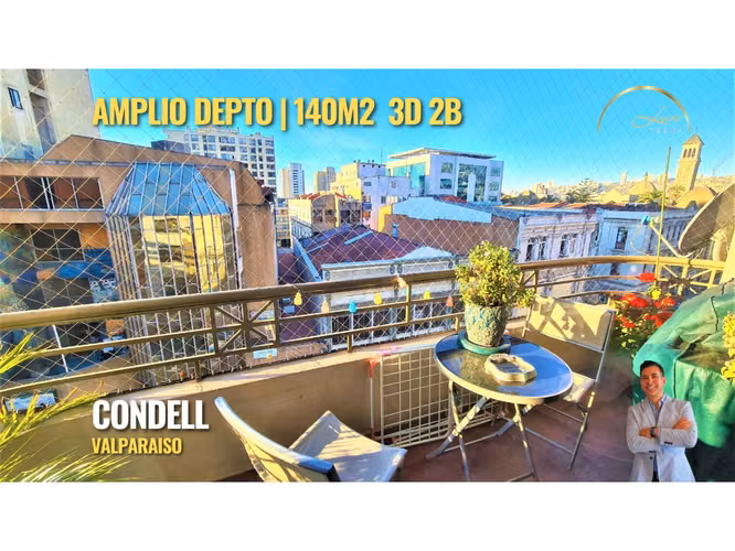 Amplio y céntrico depto | 3D 2B Terraza y bodega | Plaza Victoria.