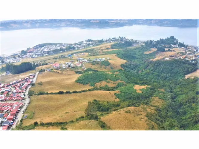 11,5 hectáreas con vista al mar en exclusivo sector urbano Lo Gamboa de Castro.