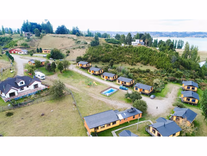 Venta de 10 cabañas Funcionando en castro