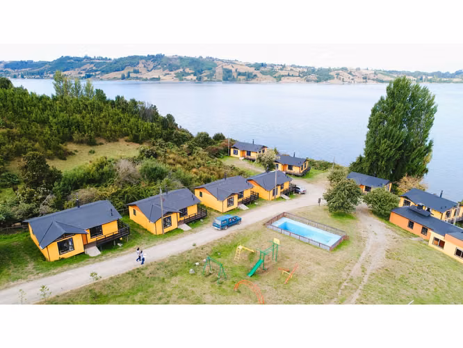 Venta de 10 cabañas Funcionando en castro