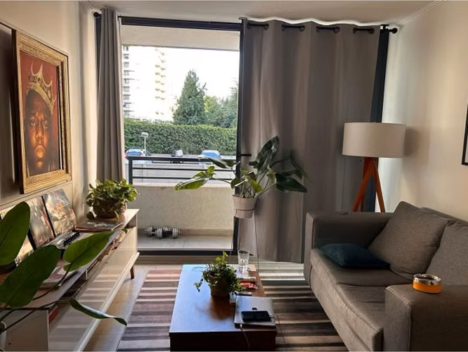 Departamento con diseño industrial, cómodo y cercano a la nueva línea 8 del Metro