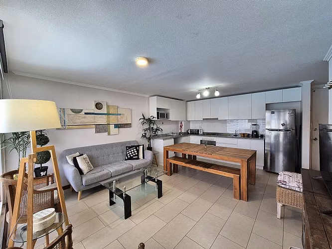 DEPARTAMENTO AMOBLADO 3D2B PAPUDO LAGUNA, VISTA PA
