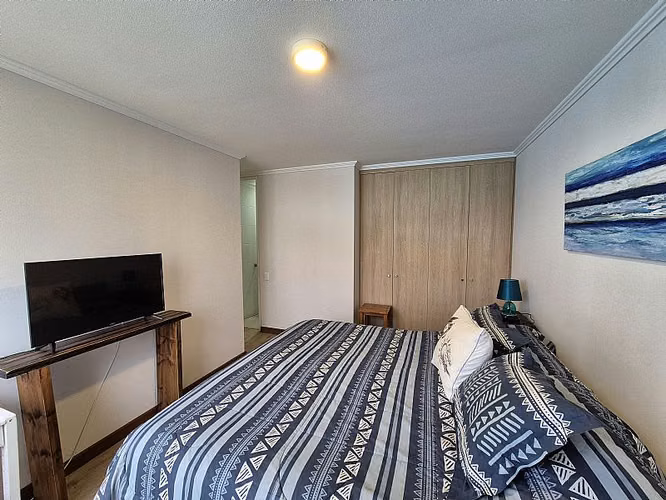DEPARTAMENTO AMOBLADO 3D2B PAPUDO LAGUNA, VISTA PA