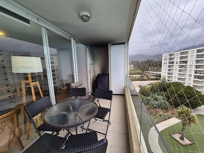 DEPARTAMENTO AMOBLADO 3D2B PAPUDO LAGUNA, VISTA PA