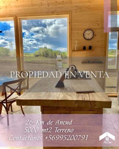 HERMOSA PROPIEDAD CON TERRENO