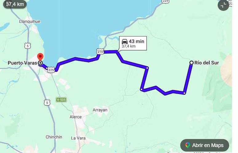 Parcela en Colonia rio sur ,Puerto Varas (140165)