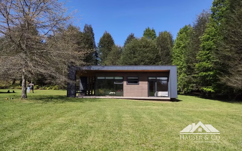 Casa en arriendo en Pucon 4 pers sector Playa Linda