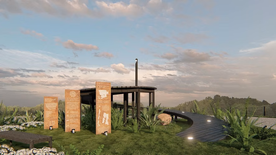 Parcela con agua y luz en Proyecto en Olmopulli