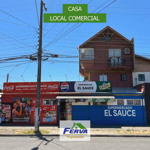 Se vende local comercial + casa, Denavi Sur, Talcahuano