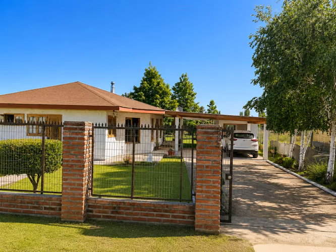 VENTA!! CASA Y TERRENO DE 650 MTS2, LOS CRISTALES, CURICO