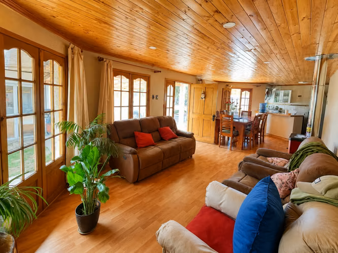 VENTA!! CASA Y TERRENO DE 650 MTS2, LOS CRISTALES, CURICO