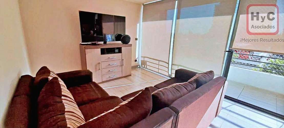MODERNO DEPARTAMENTO EST. METRO IRARRAZAVAL CON EST Y BODEGA - Imagen 7