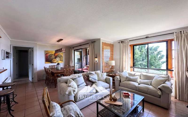 Departamento amoblado en arriendo la Puntilla Villarrica