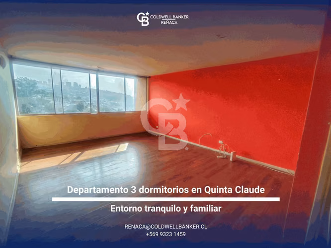 Departamento en venta – 3 dormitorios | Quinta Claude