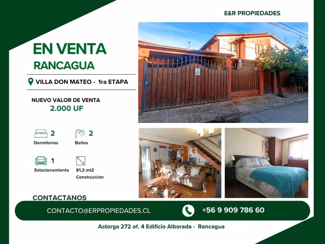Venta Villa Don Mateo