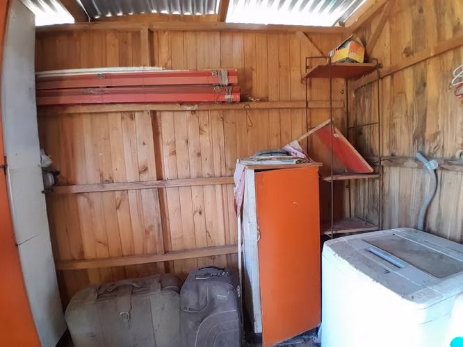 Parcela 6800m², con casa, 3 dorm. 1 baño