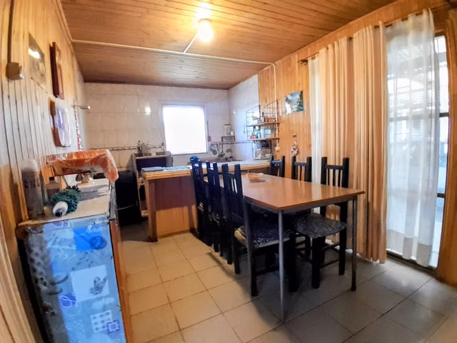 Parcela 6800m², con casa, 3 dorm. 1 baño