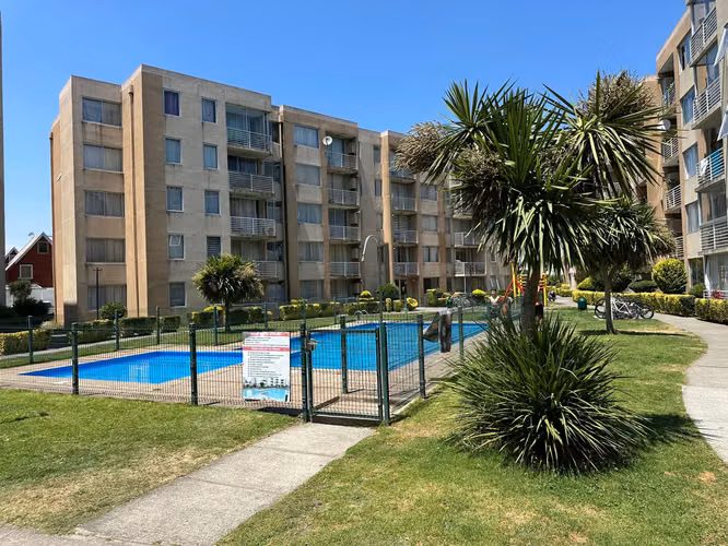 Hermoso Departamento En Condominio Jaime Repullo, Talcahuano