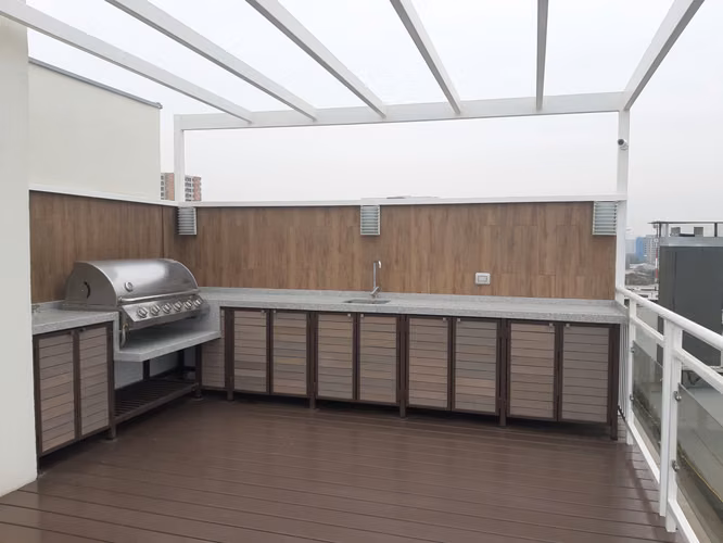 Depto. 2D + 1B + Bodega, Terraza, Logia, San Miguel - Imagen 15