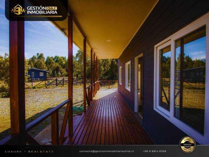 PARCELA CON 2 CABAÑAS A 20 MIN PTO VARAS (145934)