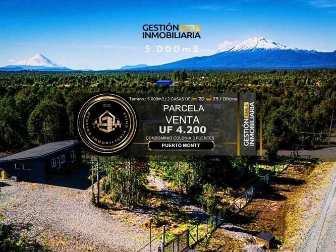 PARCELA CON 2 CABAÑAS A 20 MIN PTO VARAS (145934)