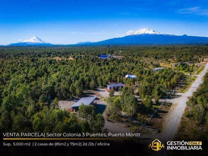 PARCELA CON 2 CABAÑAS A 20 MIN PTO VARAS (145934)
