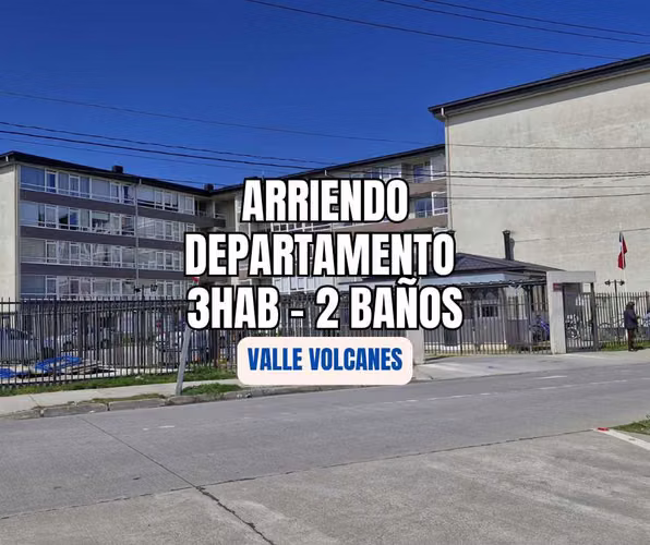 Arriendo 3 Dormitorios GGCC incluidos P Montt (146144) - Imagen 1
