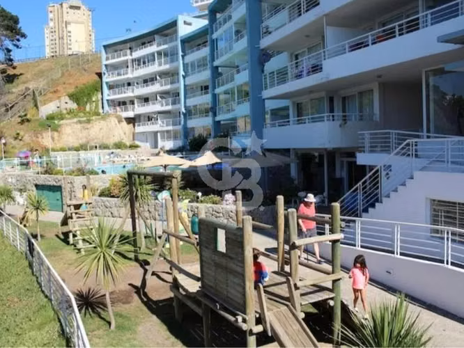 Maravilloso depto a pasos de la playa los lilenes