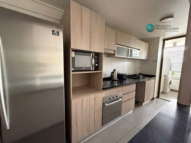 Departamento Arriendo En Ñuñoa, Semi-Amoblado