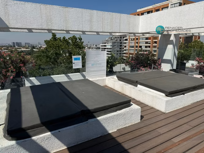 Departamento Arriendo En Ñuñoa, Semi-Amoblado