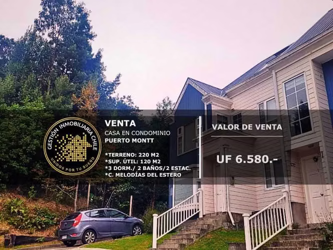 Casa En Cond.Melodias Del Estero Puerto Montt (147171)