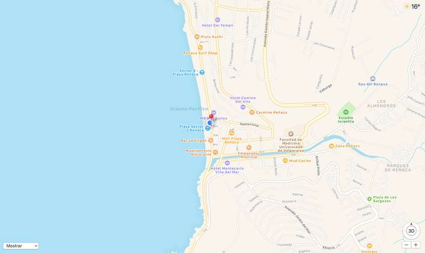 Arriendo Primera línea  Reñaca duplex 3 dormitorios, mejor ubicación sector 2