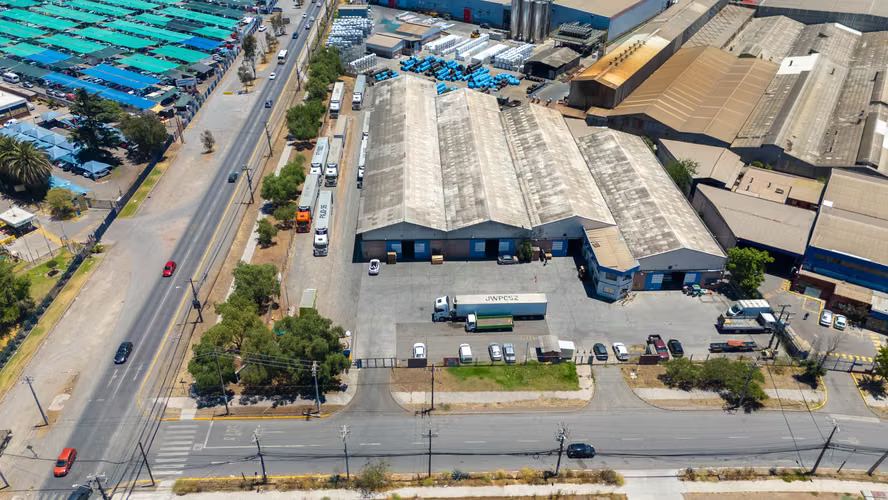 Bodega Industrial 1225 m2 c/ oficinas, Maipú, Av. Lo Espejo