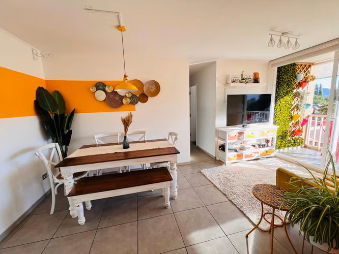 SE VENDE LINDO DEPARTAMENTO AMOBLADO 3d/1b