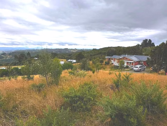 TE GUSTARIA SER PARTE DE ESTE HERMOSO PAISAJE... PARCELA CON LINDA CASAEN VENTA DALCAHUE, CHILOE - Imagen 12