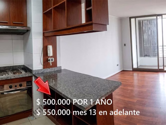 Departamento 2 Dormitorios Metro Irarrazaval (149590)