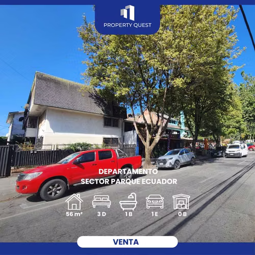 VENTA DEPTO 3D+1B A PASOS DE PARQUE ECUADOR (149274)