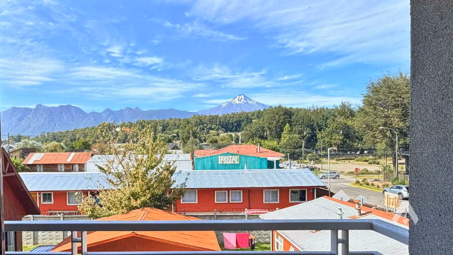 ID:122A Depto 3D Amoblado Vista Volcán Pucón (149966)