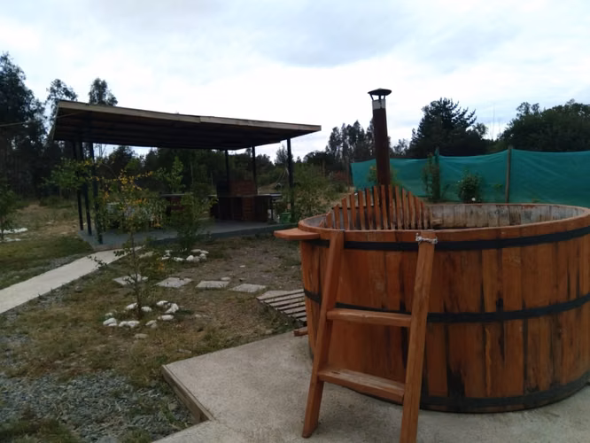 Parcela de 1,1 Hectáreas con Cabaña, en Comuna Colbùn