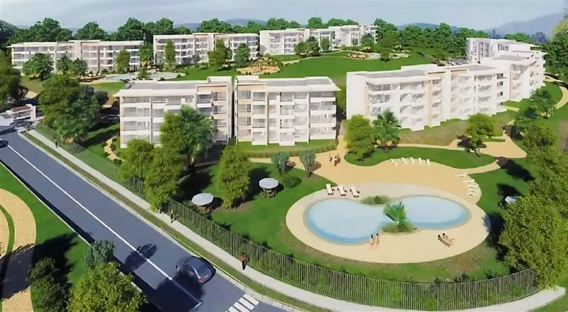 Acogedor Departamento en venta de 3D-1B.en Lomas de Papudo I