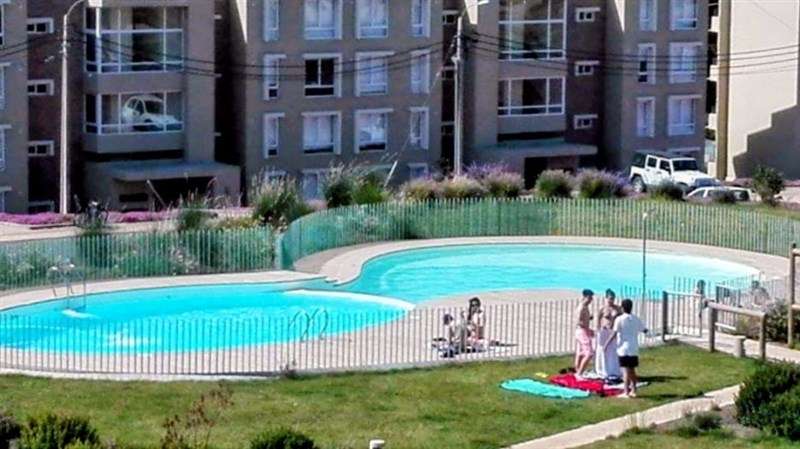 Acogedor Departamento en venta de 3D-1B.en Lomas de Papudo I