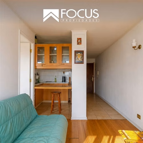 Departamento en venta de 1 dorm. en Santiago