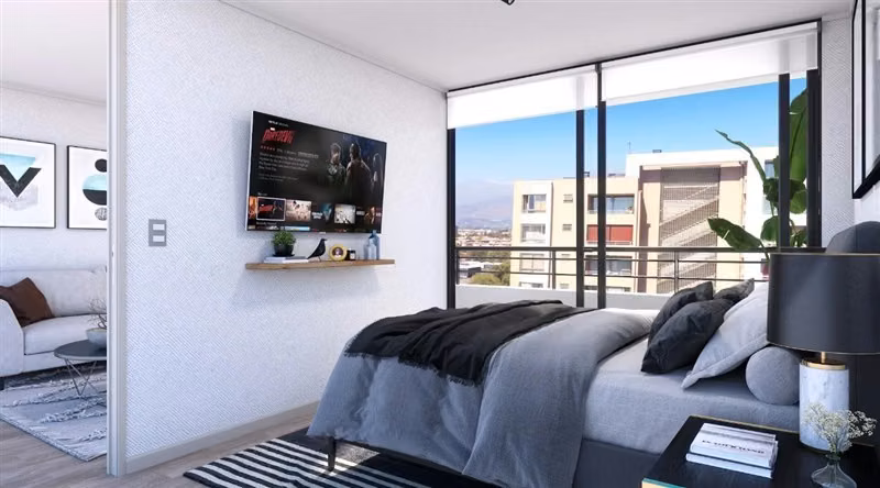 Departamento en venta de 1 dorm. en Ñuñoa - Imagen 3