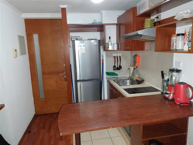 Departamento en venta de 1 dorm. en Santiago