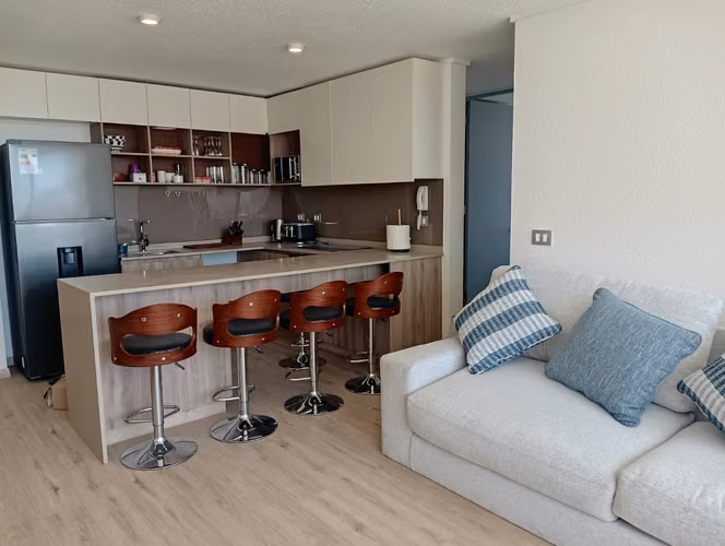Se vende cómodo departamento en Bahía Inglesa